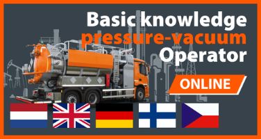 Basic knowledge pressure-vacuum operator online course (NL/EN/DE/FI/CZ)